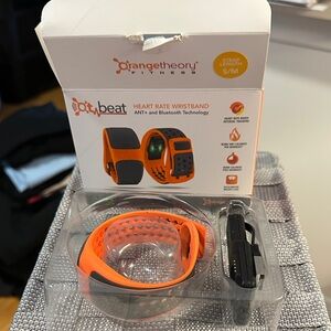 Orangetheory Fitness Orange and Black Wristband